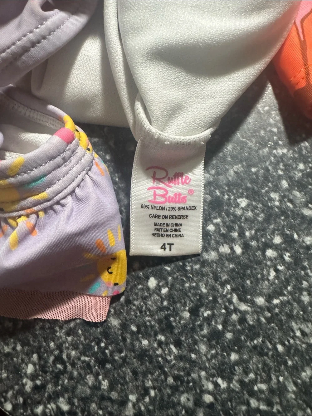 Girls 4 One Piece Swim Lot